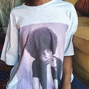 Vintage Style Angela David Graphic T-Shirt